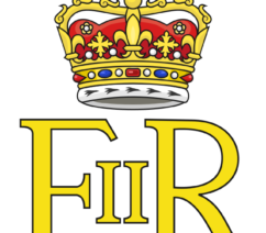 The royal cypher of Queen Elizabeth II