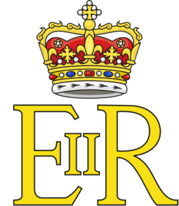 The royal cypher of Queen Elizabeth II
