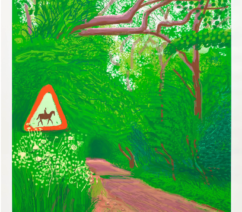 The Arrival of Spring in Woldgate, East Yorkshire in 2011 - 30 May by David Hockney, sold at Phillips London