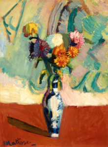 Bouquet, vase chinois by Henri Matisse, sold at Christie's New York as part of the collection of Ann and Gordon Getty