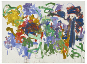Untitled by Joan Mitchell, sold at Christie's New York - an abstract painting