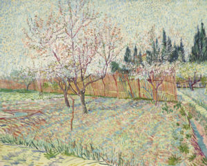 Verger avec cyprès by Vincent van Gogh, sold at Christie's New York as part of the collection of Paul Allen