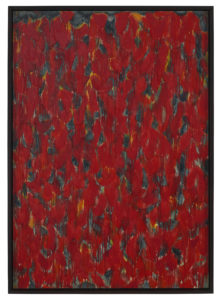 Red No. 1 by Sam Francis, sold at Christie's New York as part of the collection of Paul Allen
