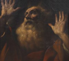 A portrait of Moses sold in Paris on November 25th at Chayette & Cheval for €590,000. Possibly by the Italian Baroque master Guercino