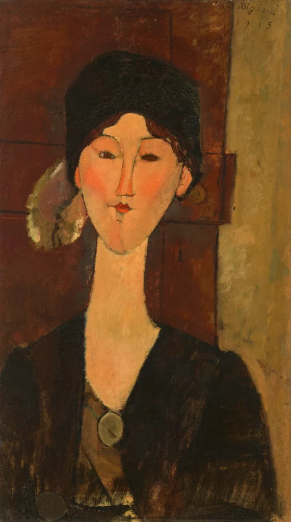 Beatrice Hastings by Amedeo Modigliani, sold at Christie's New York