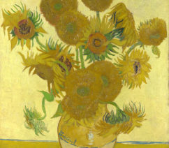 vase of sunflowers by Van Gogh