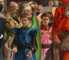 Rzeczywistość (or Reality in English) by the Polish symbolist Jacek Malczewski, set to be auctioned off at DESA Unicum in Warsaw but suspected of having been stolen during the 1940s