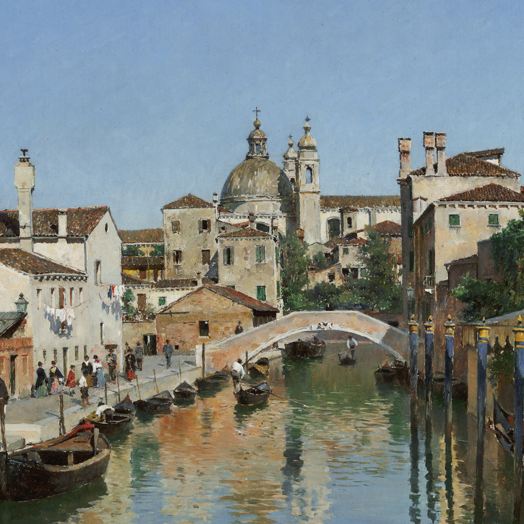 Detail from a Del Campo painting of Venice