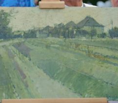 a landscape by David Hockney