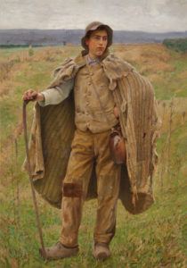 A portrait of a shepherd