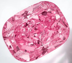 ultra rare 10.57 carat pink diamond