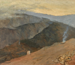 An early landscape painting by Pablo Picasso