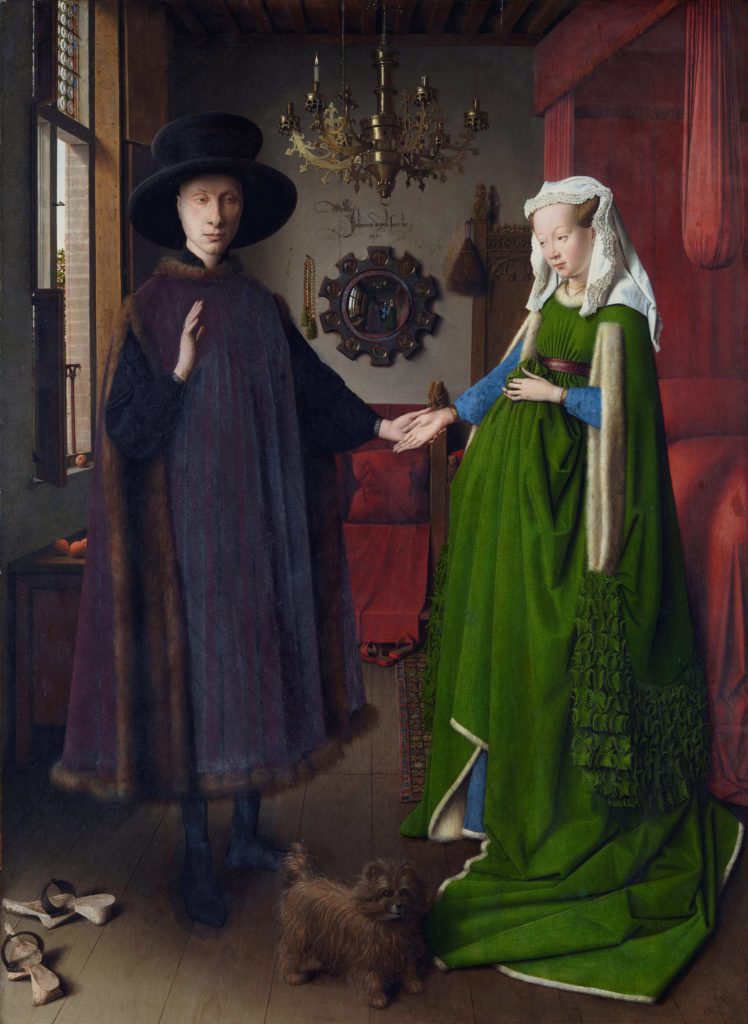 A fifteenth-century double portrait by Jan van Eyck