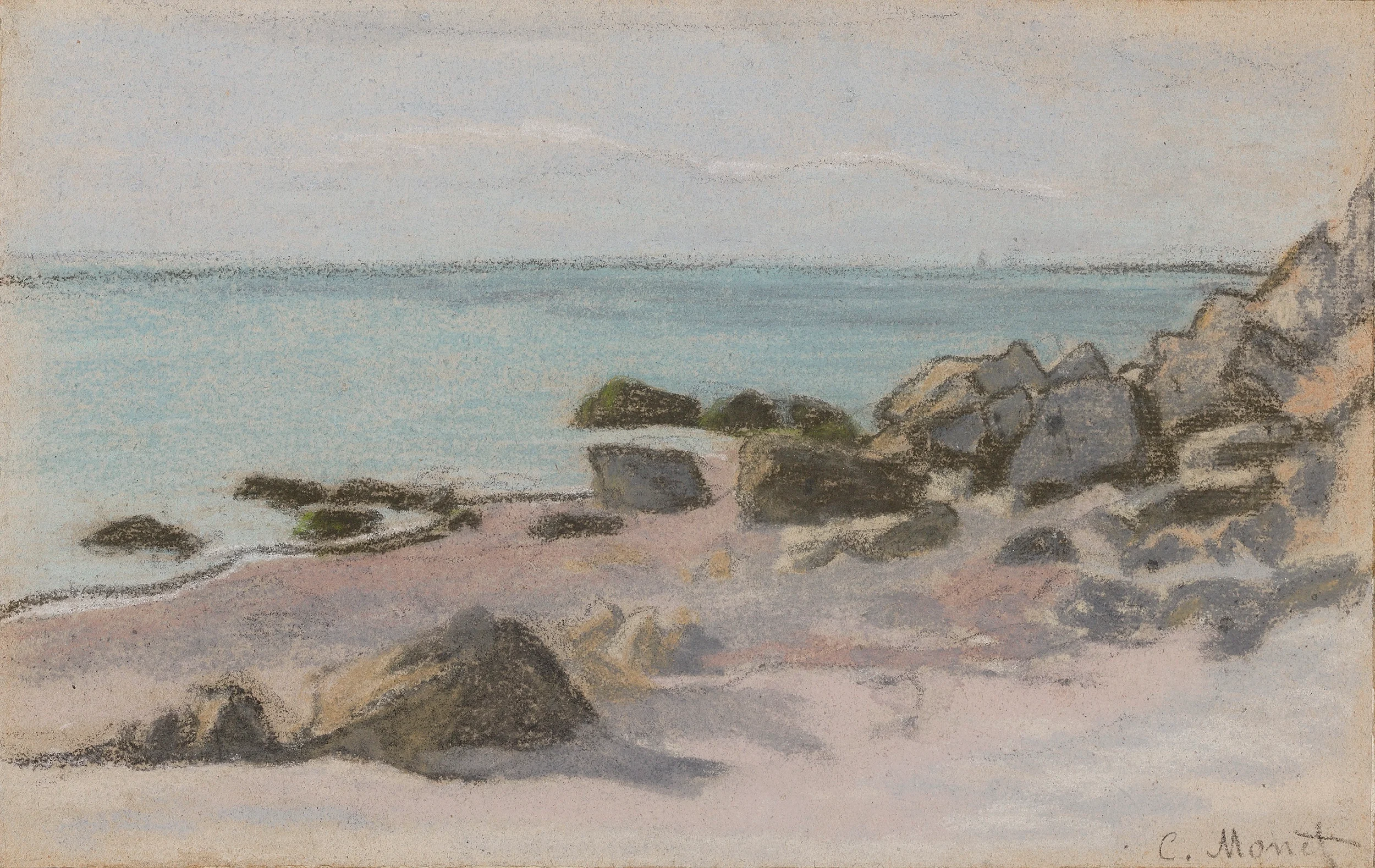 Bord de Mer by Claude Monet