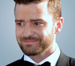 A photo of Justin Timberlake in a tuxedo