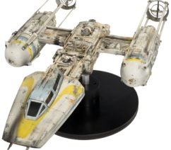 photo of Y-wing Starfighter model from Star Wars