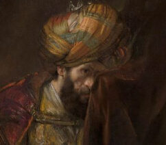 Saul & David by Rembrandt (detail)