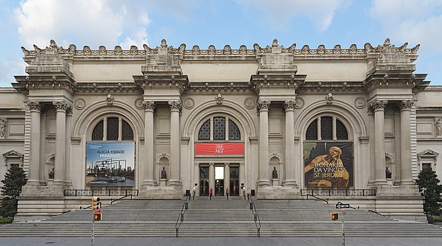 The front of the Metropolitan Museum of Art