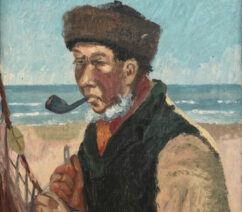 A portrait of a fisherman
