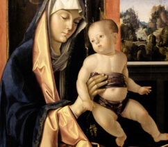 A 16th century Renaissance Madonna and Child painting