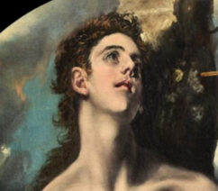 Saint Sebastian by El Greco (detail)