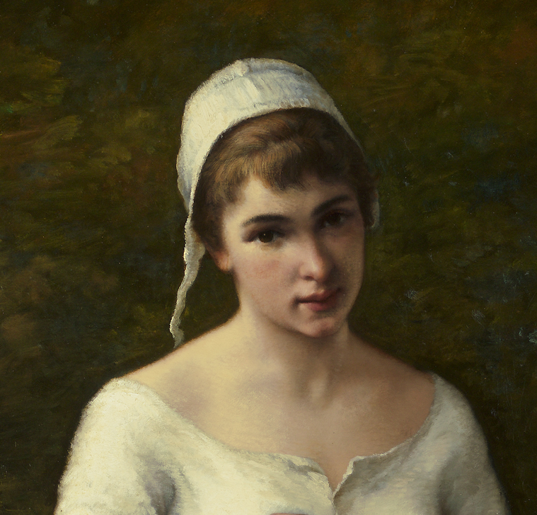 Painting Of The Week: Léon Richet’s Marguerite - Rehs Galleries