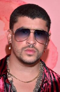 A picture of the Puerto Rican singer and musician Bad Bunny