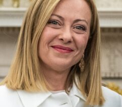 A photo of Giorgia Meloni, prime minister of Italy