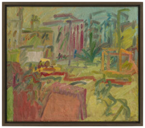 An abstract cityscape