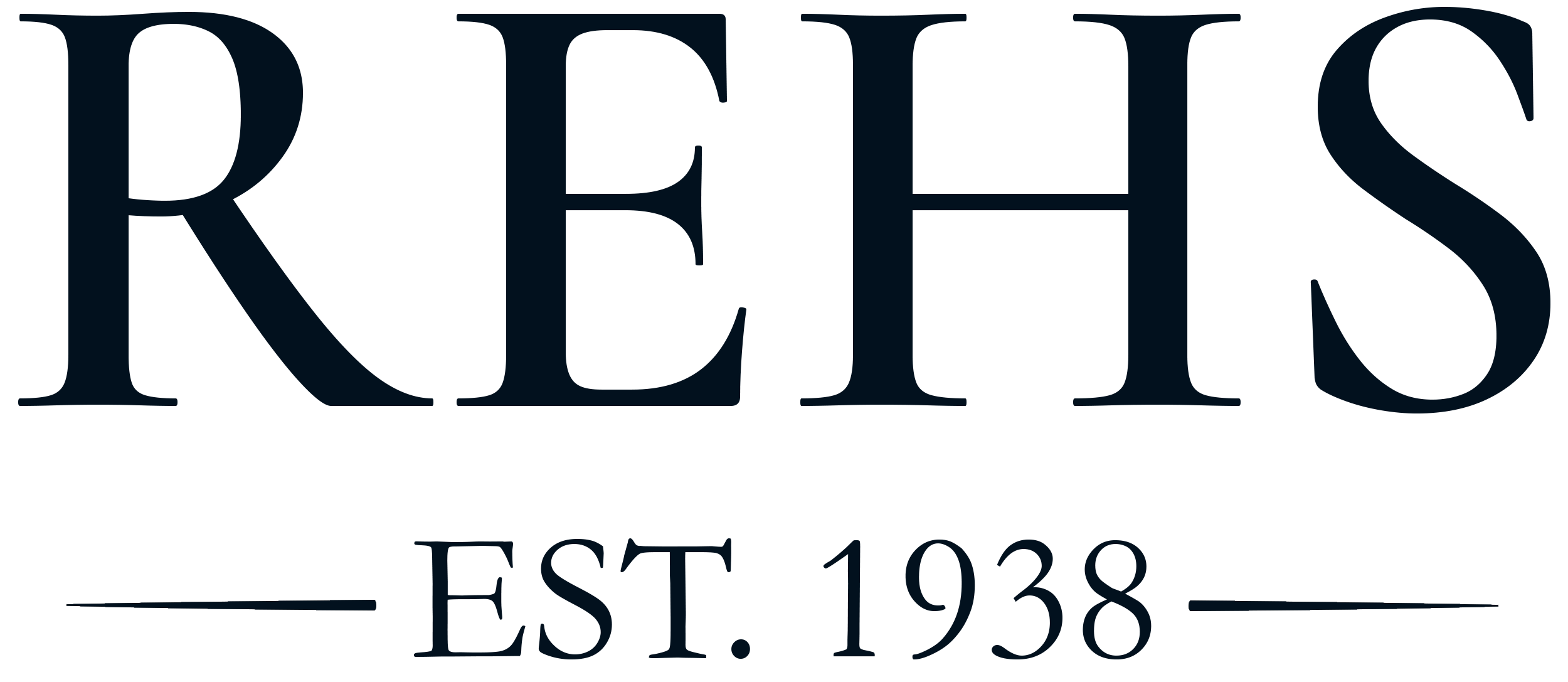 2026 rehs logo editable blue