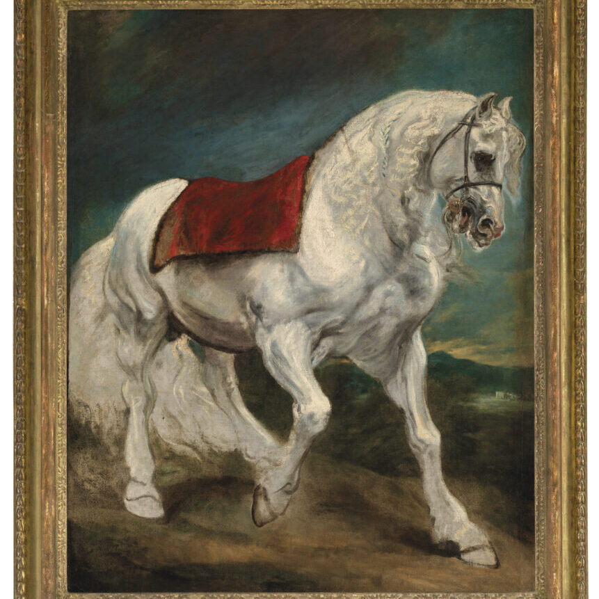 An Andalusian Horse by Sir Anthony van Dyck