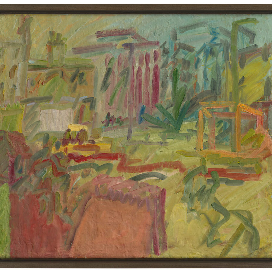 An abstract cityscape