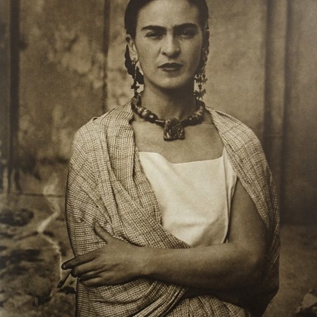 A photograph of Frida Kahlo taken by her father Guillermo