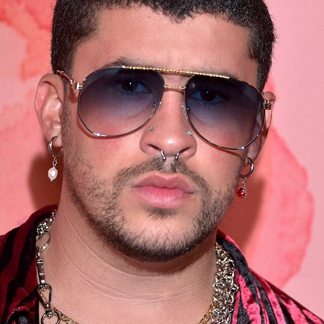 A picture of the Puerto Rican singer and musician Bad Bunny