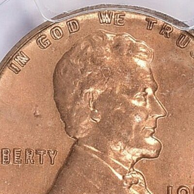 1958 Lincoln double die penny