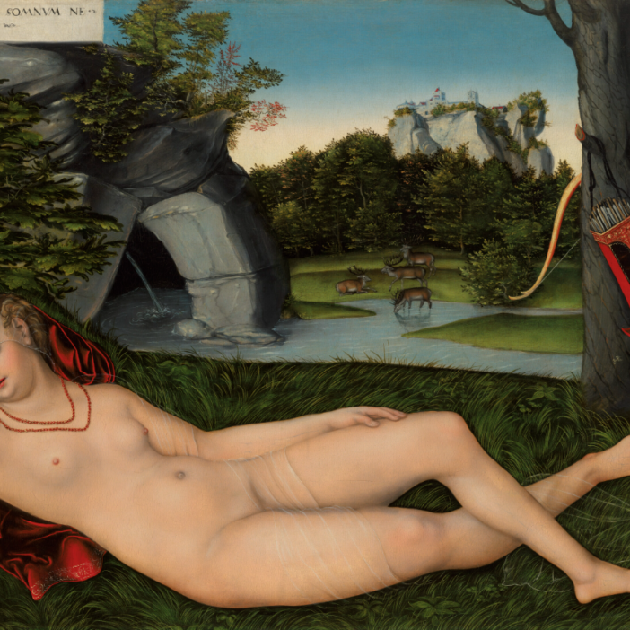 The Nymph of the Spring by Lucas Cranach the Elder, sold at Christie's