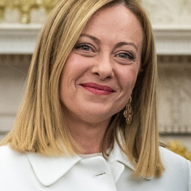 A photo of Giorgia Meloni, prime minister of Italy