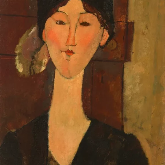 Beatrice Hastings by Amedeo Modigliani, sold at Christie's New York