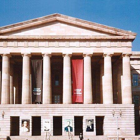 The facade of the National Portrait Gallery