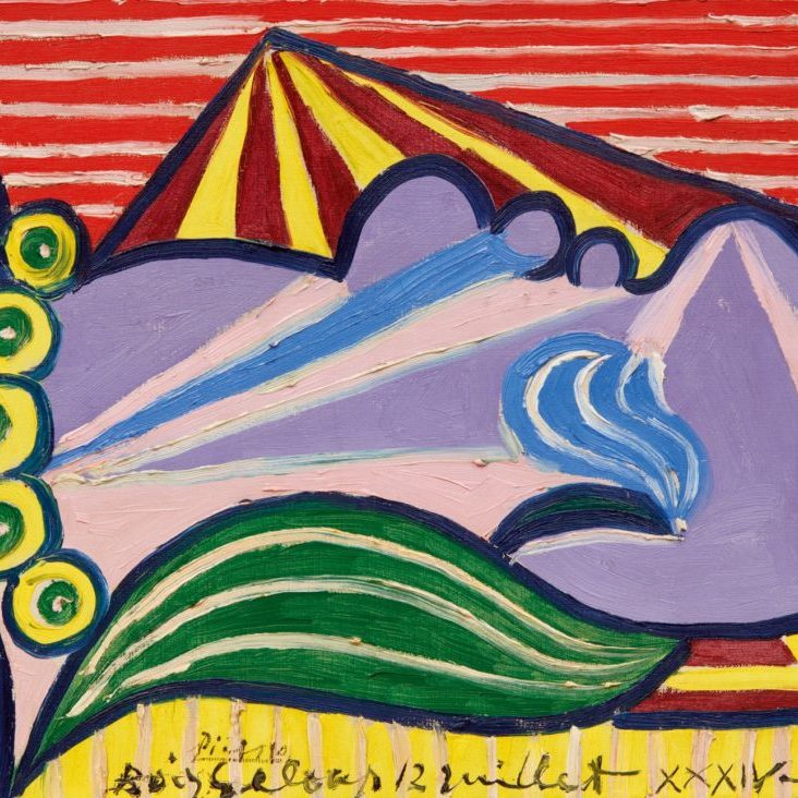 Pablo Picasso - Tete de Femme Endormie