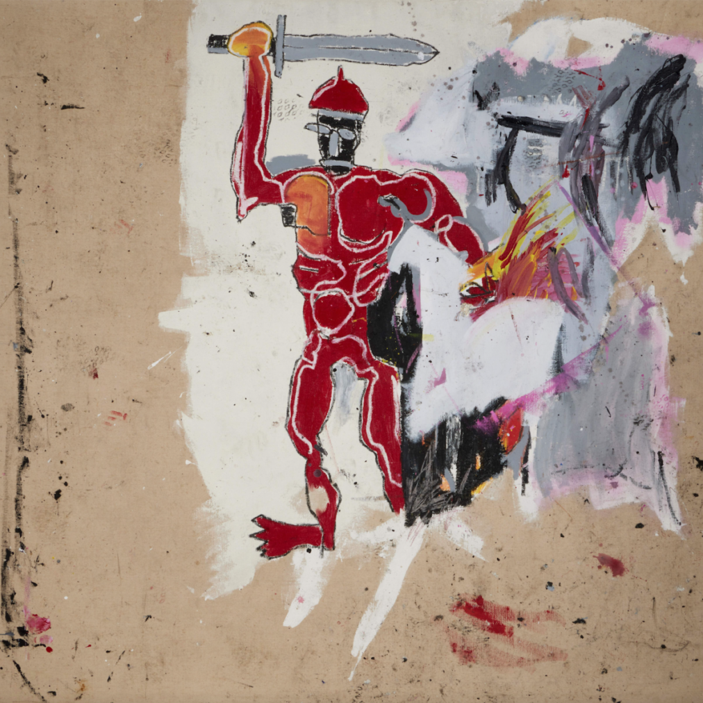 Basquiat - Untitled (Red Warrior)
