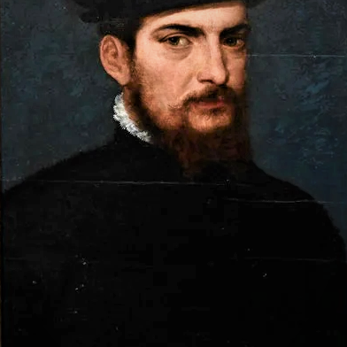 Portrait of a Gentleman with a Black Beret, by the Renaissance master Titian, recently recovered by Italian authorities