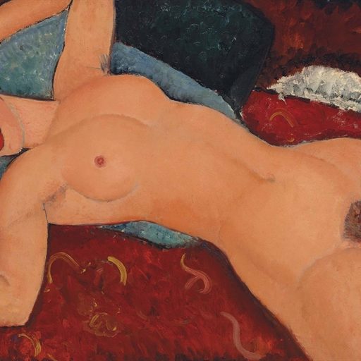 Nu couché by Amedeo Modigliani, sold at Christie's New York in 2015