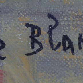 Fake Antoine Blanchard (1910-1988) signature