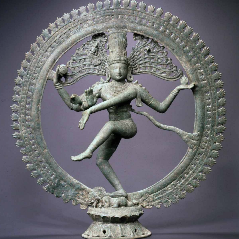 bronze sculpture depicting Shiva Nataraja - James H. Clark