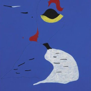 Joan Miro’s Peinture (Femme au Chapeau Rouge)