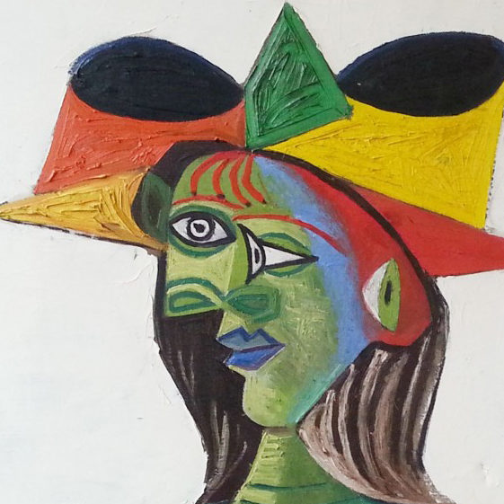 Detail: Picasso's Buste de Femme (Dora Maar)