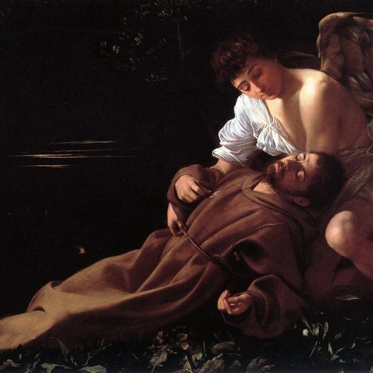 “Saint Francis of Assisi in Ecstasy” by Caravaggio