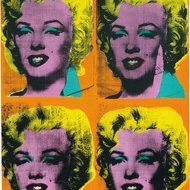 image with 4 faces of Marilyn Monroe