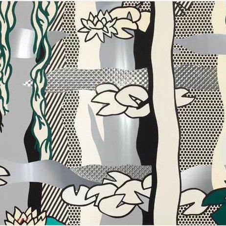 Water Lilies with Willows by Roy Lichtenstein, sold at Phillips London